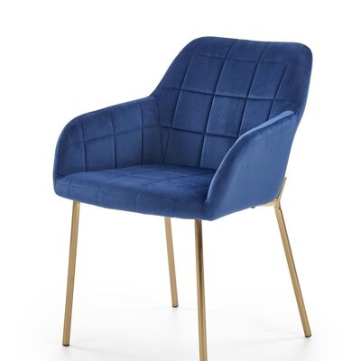 Offekerque Eetkamerstoel Blauw