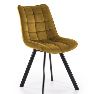 Thiverny Eetkamerstoel Beige, Rood, Grijs, Groen, Zwart, Blauw, Geel, Roze, Turquoise - Geel
