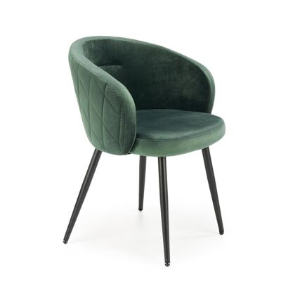 Sarraluccia Eetkamerstoel Groen, Blauw, Geel, Grijs - Groen