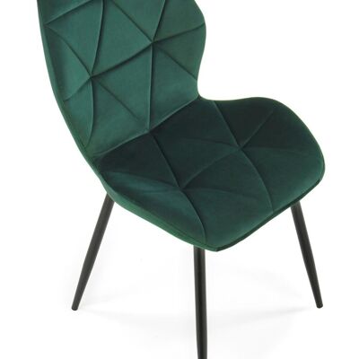 Brillon Eetkamerstoel Beige, Groen, Zwart, Blauw, Geel, Grijs - Groen