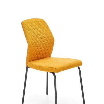 Puicheric Eetkamerstoel Beige, Geel, Grijs - Geel