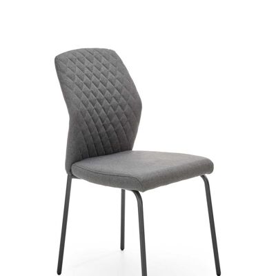 Puicheric Eetkamerstoel Beige, Geel, Grijs - Grijs