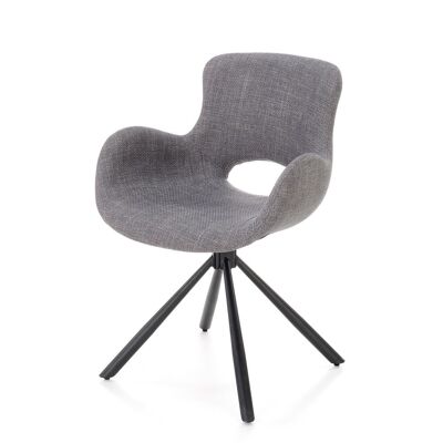 Chatelaudren Eetkamerstoel Beige, Grijs - Grijs