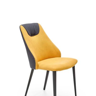 Cernex Eetkamerstoel Yellow and Black
