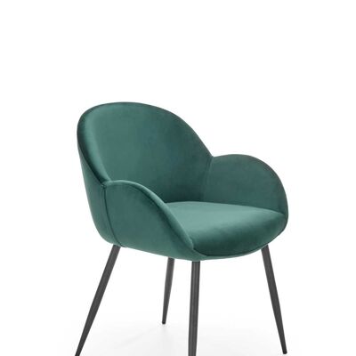 Cuvat Eetkamerstoel Groen, Grijs - Groen