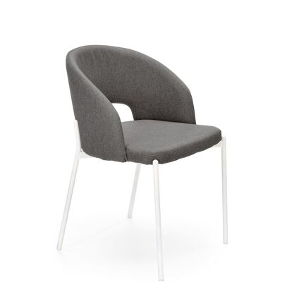 Lafaure Eetkamerstoel Beige, Grijs - Grijs
