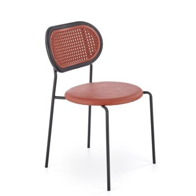 Villamassargia Eetkamerstoel Rood, Bruin, Grijs, Groen - Rood