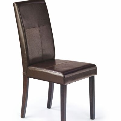 Silla de comedor Morta marrón