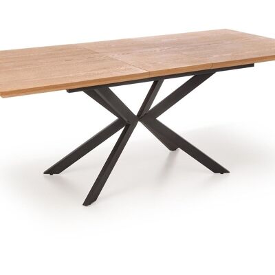 Soule Uitschuifbare Eettafel Houtskleur