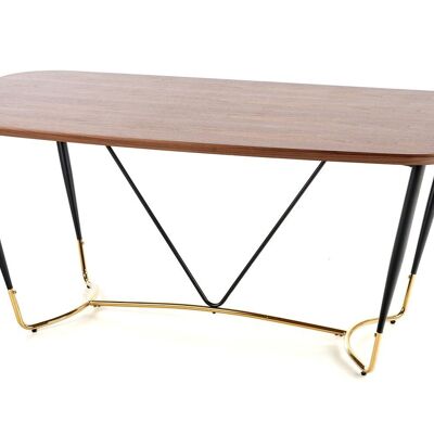 Cannectancourt Eettafel Houtskleur