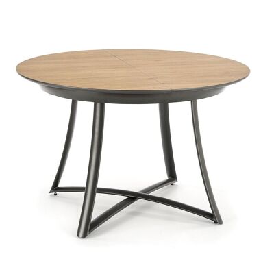 Teillay Uitschuifbare Eettafel Houtskleur
