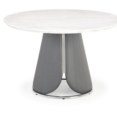 Mouscardès Eettafel Marmerlook Blanc