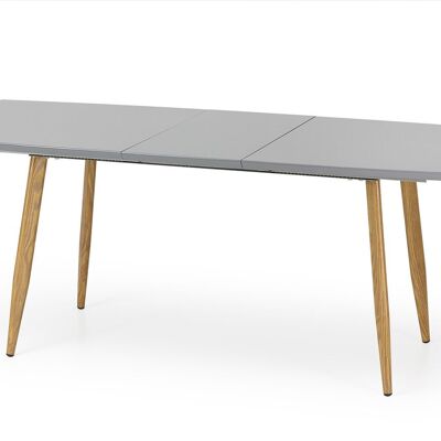 Moncla Uitschuifbare Eettafel Grijs
