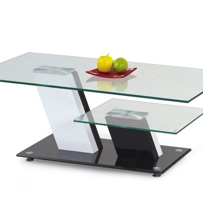 Table de salon Parcoul transparente