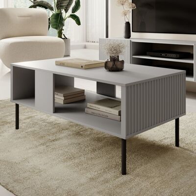 Table de salon Etambe gris clair