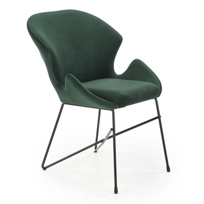 Porcaro Eetkamerstoel Groen, Grijs - Groen