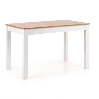 Cenans Dining Table Sonoma and White