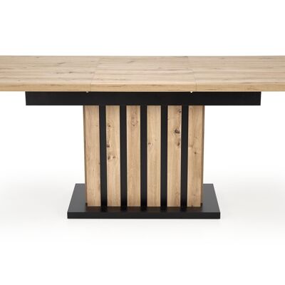 Rodern Uitschuifbare Eettafel Houtskleur