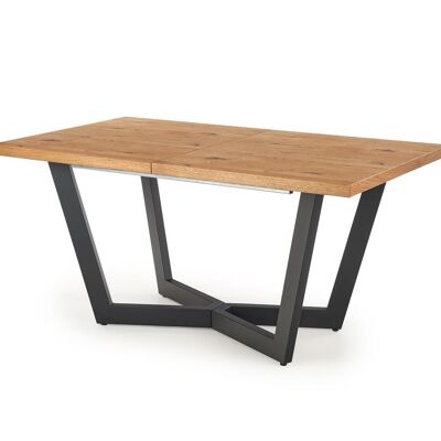 Haudivillers Uitschuifbare Eettafel Houtskleur