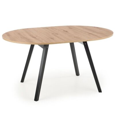 Varney Uitschuifbare Eettafel Zwart