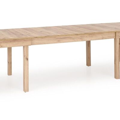 Diceppo Uitschuifbare Eettafel Ambachtelijk eiken