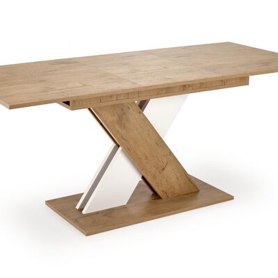 Mansencôme Uitschuifbare Eettafel Natuurlijk eiken