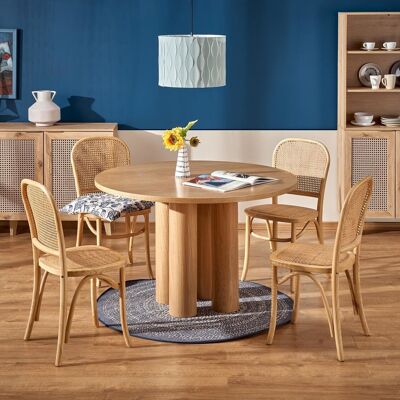 Sigean Eettafel natuurlijke eik