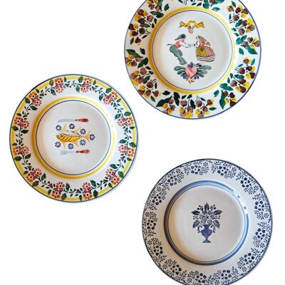 Traditional Portuguese Ceramic Plate – Hand Painted