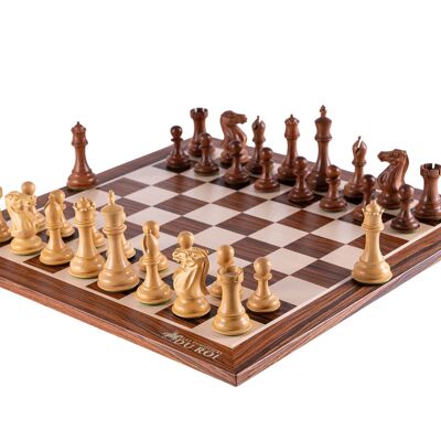 Alliance Chess Set in Rosewood 48x48 cm - Handmade