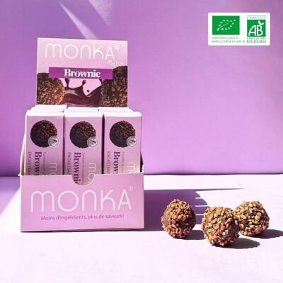 Monka Balls - Brownie x12 cajas