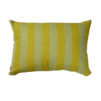 Cushion cover - Stripes Celery