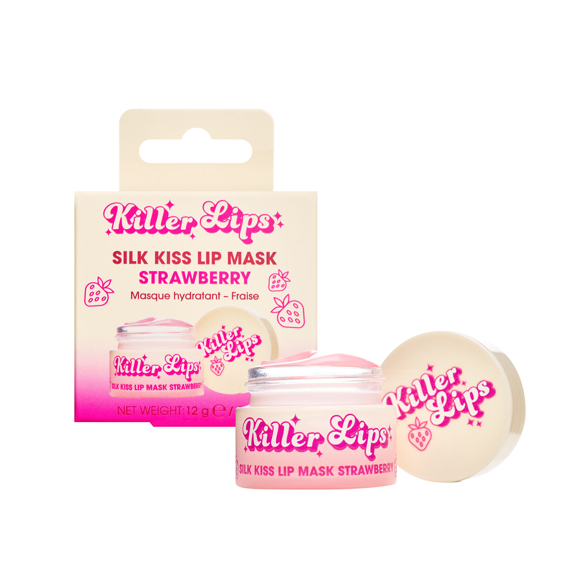 Killer Lips Silk Kiss Lip Mask - Strawberry