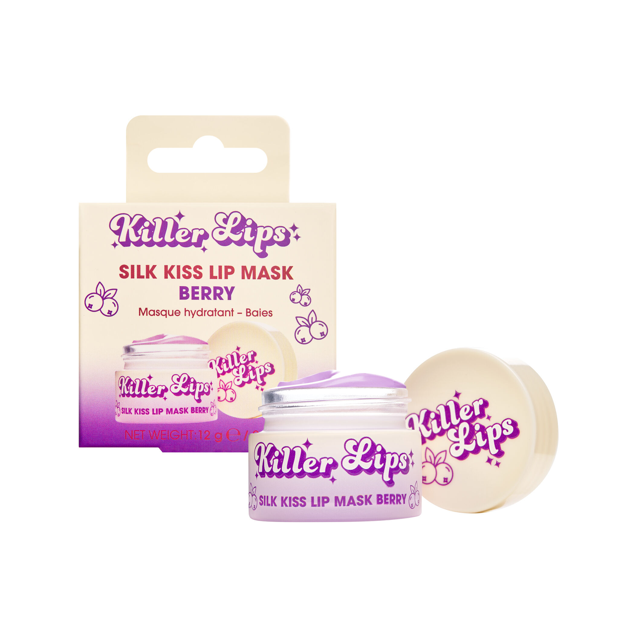 Killer Lips Silk Kiss Lip Mask - Berry