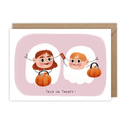 Ghosty's Trick or Treat - Halloween Card
