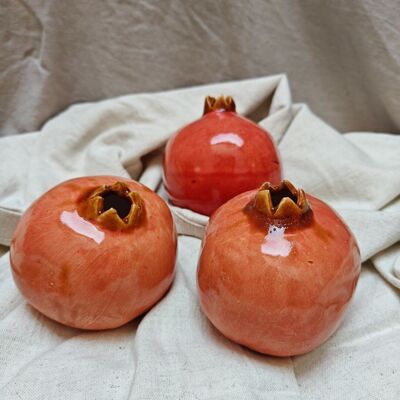 Ceramic pomegranate