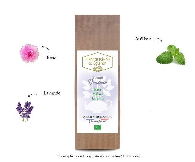 Sweet herbal tea