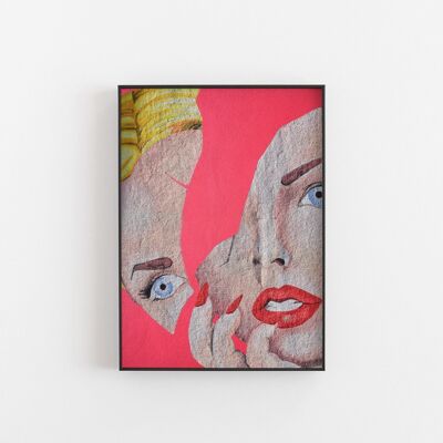 Zero Fucks - Wall Art Print-A5 1