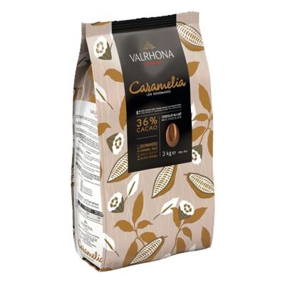 Caramelia couverture chocolate - Valrhona 3Kg bag