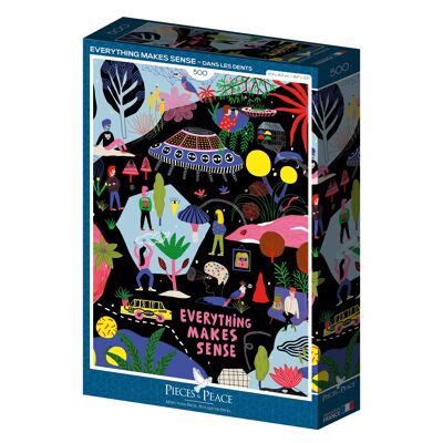 500-teiliges Puzzle – Alles macht Sinn