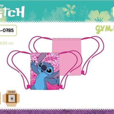 Bolsa de gimnasio Stitch 40 x 35 cm