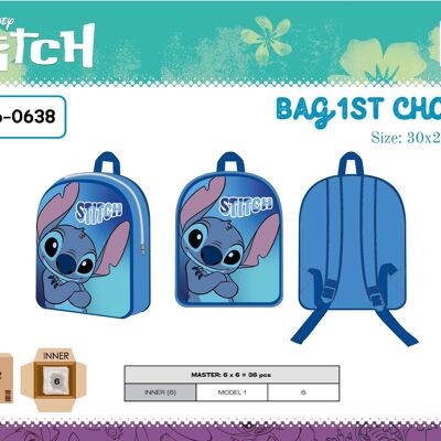 Stitch Backpack 30 x 26 x 10 Cm