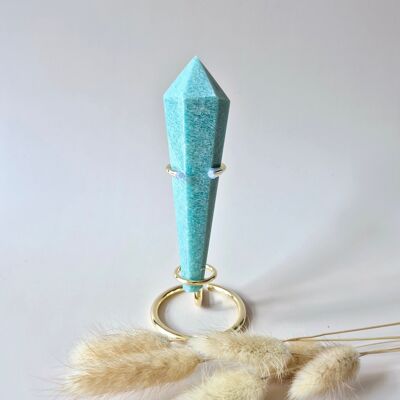 Amazonite Scepter – 160 grams – Harmony, Self-love & Inner Peace
