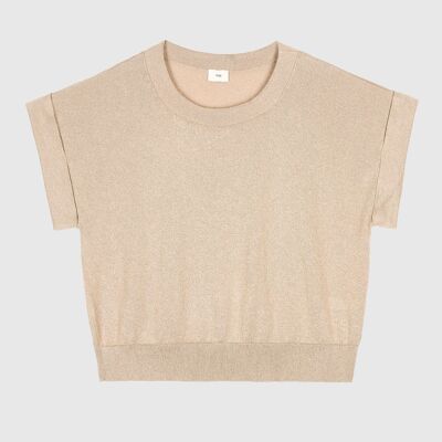 LESALOME sand SWEATER