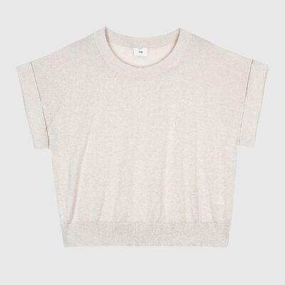 LESALOME ecru SWEATER