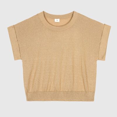 LESALOME camel SWEATER