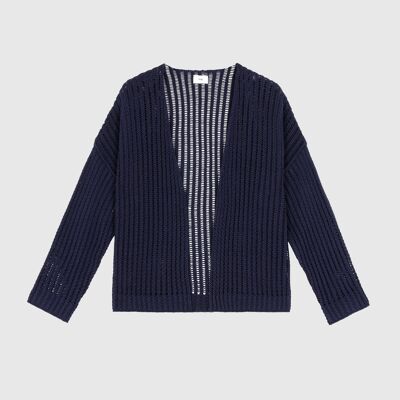 LANIRA navy cardigan