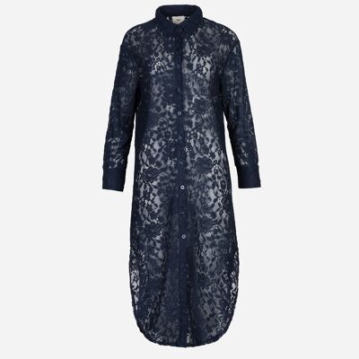 EOLE LONG DRESS navy