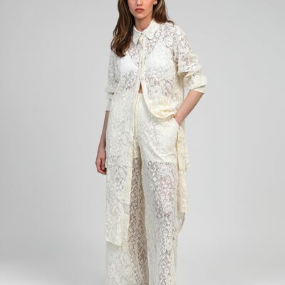 EOLE LONG DRESS ecru