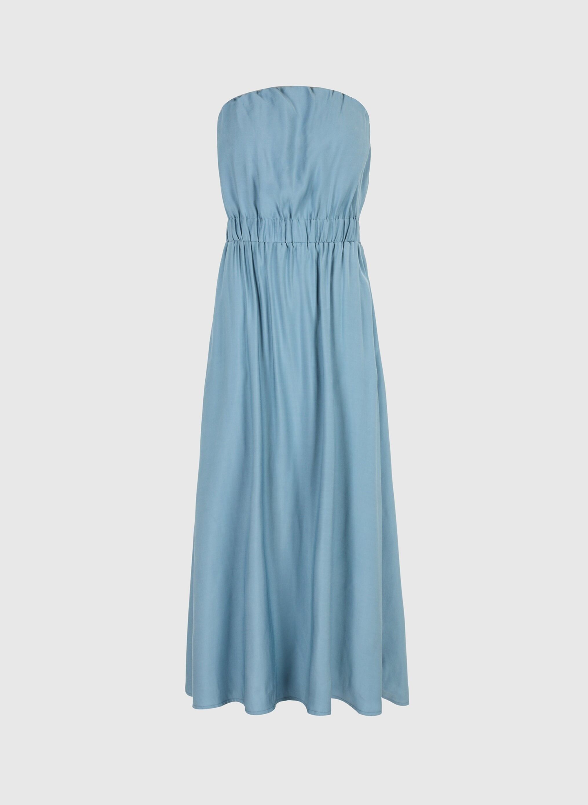 ABITO LUNGO MILIKA azzurro cielo