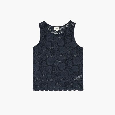 AMALEO navy tank top